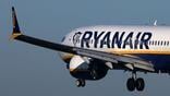 Ryanair aircraft inflight