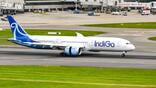 indigo 787-9 at heathrow