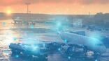 Airport with artificial intelligence overlay