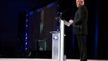 Frank Kendall, then the secretary of the Air Force, speaks in 2024. Credit: U.S. Air Force