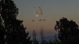 iron dome intercepting attack