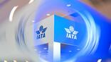 IATA AGM sign