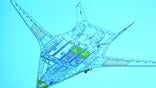 Art credit: JetZero Caption: JetZero's BWB demonstrator will feature V tails and winglets rather than the original wingtip rudders