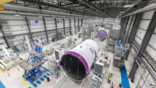 launcher being constructed
