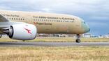 Qantas A350-1000ULR first flight landing