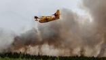 Firefighting aircraft in the Gironde
