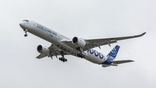 Airbus airplane in the sky