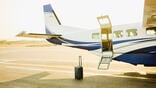 bag next to bizjet