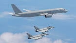 Excalibur flying with Typhoons