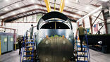 JetZero blended wing body demonstrator under construction