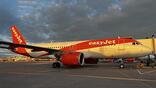easyjet plane on the ground