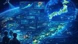japan mod image of personnel in front of lit-up map
