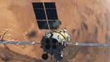 satellite approaching Mars