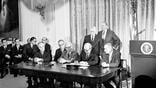 signing of the Outer Space Treaty