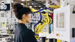 Pratt & Whitney’ robotic arm system