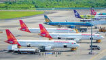 Aircrafts on tarmac
