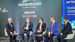 (L-R): Mark Pilling, British Airways CEO Sean Doyle, Malaysia Aviation Group President and Group CEO Nasaruddin Baker, Riyadh Air CEO Tony Douglas, BOC Aviation Chief Commercial Officer Paul Kent.