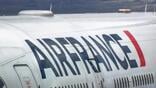 closeup of air france aircraft