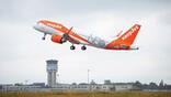 EasyJet aircraft takeoff