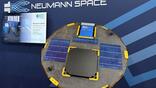 Neumann Space plans to pair the DiskSat configuration with its metal-based propulsion system Credit: Neumann Space