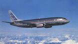 Boeing 737-300 flying