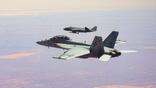 Boeing Photo: Australian F/A-18F shadowing Ghost Bat CCA