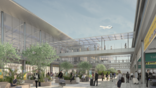 London Luton Airport render