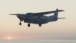 Merlin Caravan flying in sky