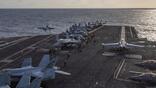 Flight operations on the USS Abraham Lincoln. Credit: US Navy