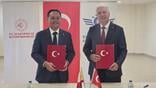 acting secretary giovanni lopez and director general of turkish civil aviation dr. kemal yüksek