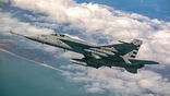 U.S. Navy F/A-18E with AIM-424s