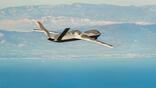 An MQ-20 flies during a recent Navy exercise.