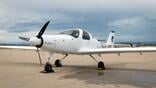 The eFlyer 2’s integrated propulsion system combines a Safran ENGINeUS 100 electric motor with MagniX Samson batteries. Credit: Bye Aerospace