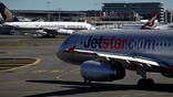 Aircraft on tarmac