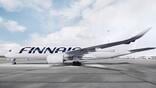 finnair airbus a350 aircraft on ground