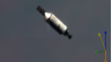 Chinese CZ-2C rocket part