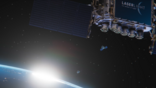 laser light satellite
