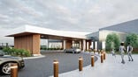 concept art of NetJets private terminal