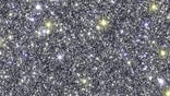 simulated image of part of central bulge of Milky Way