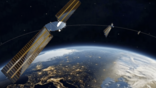 aerospacelab iris2 satellite in space