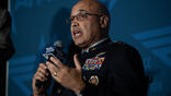 Caption: Lt. Gen. David N. Miller, Jr., Deputy Chief of Space Operations, Strategy, Plans, Programs and Requirements, speaks Sept. 14, 2026, at the Air & Space Forces Association's Air, Space and Cyber Conference in National Harbor, Maryland. Credit: Air & Space Forces Association