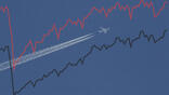 787 overlaid by graph graphics