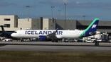 icelandair aircraft on ground