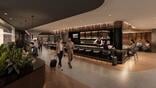 American's new CLT lounge rendering