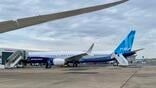 Boeing 737 MAX at a gate