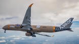 Airbus A350F flying