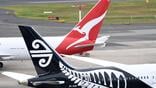 air new zealand and qantas aircraft tails