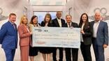 Corporate Angel Network awarded check