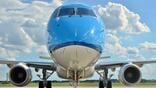 KLM Cityhopper Embraer aircraft.