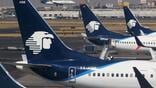 Aeromexico jets at MEX